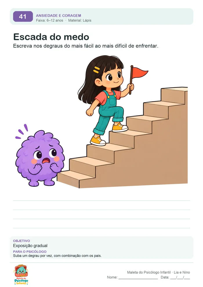 Atividade 41: Escada do medo